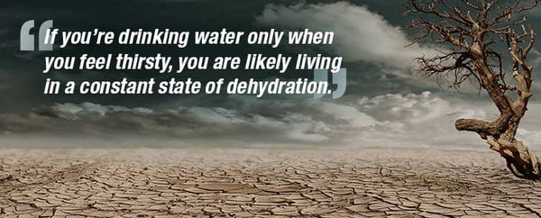 5 signs of chronic dehydration