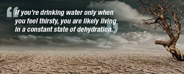 5 signs of chronic dehydration