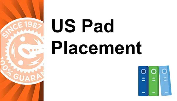 US Pad Placement