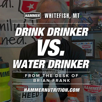 Water Drinkers VS. Drink Drinkers