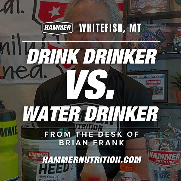Water Drinkers VS. Drink Drinkers