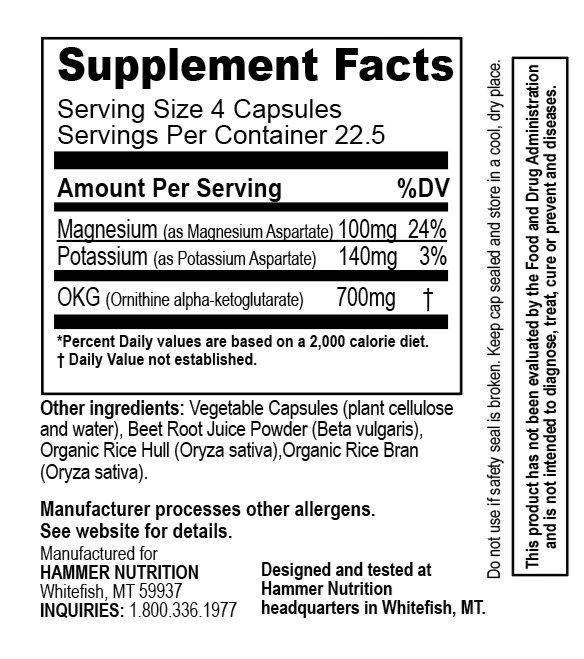 Anti-Fatigue Caps