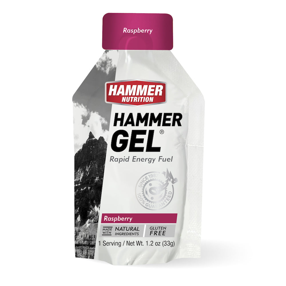Hammer Gel Raspberry single serving